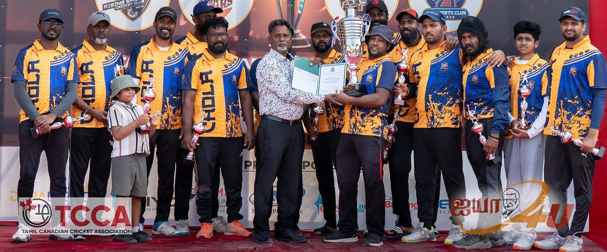 CHOLA CRICKET CLUB on the field